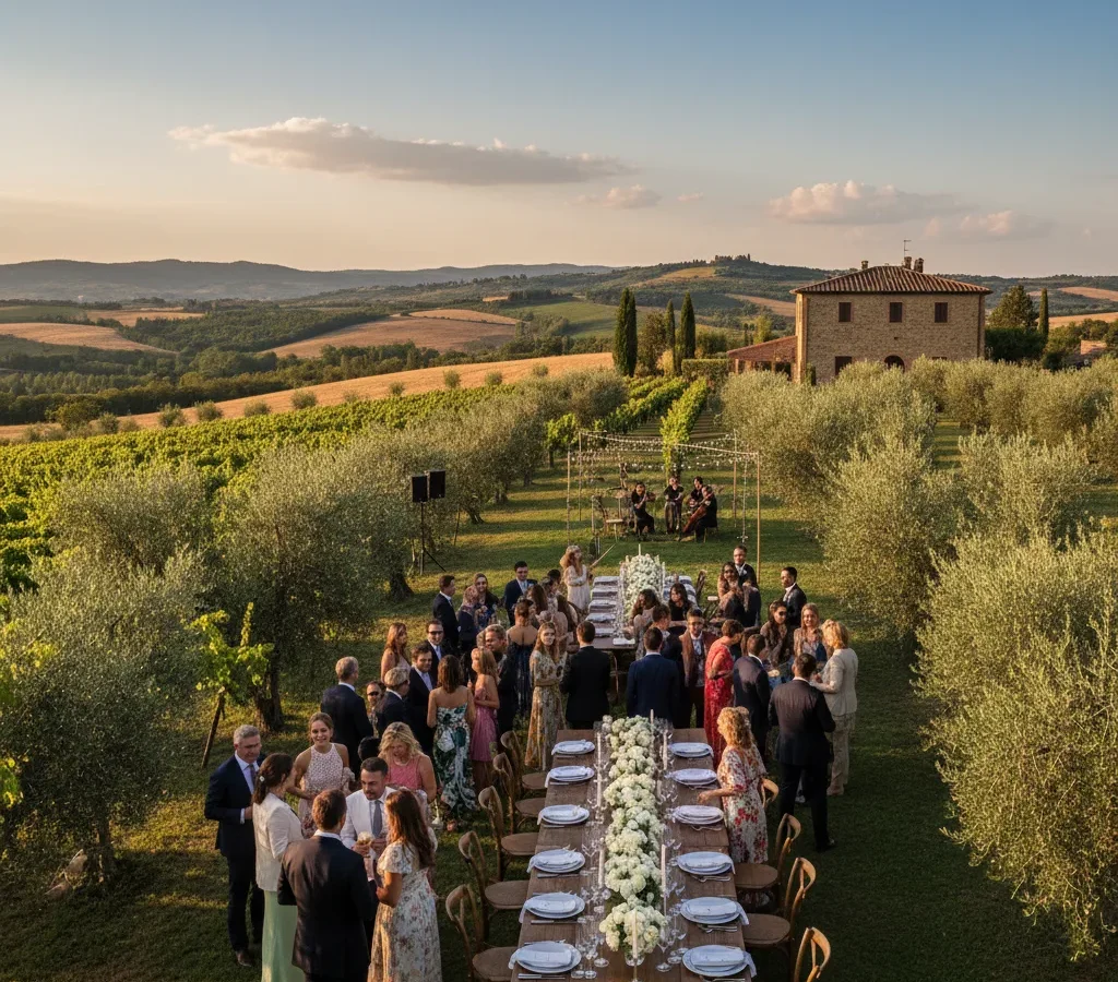 A guide to the best time of year for a Tuscany wedding