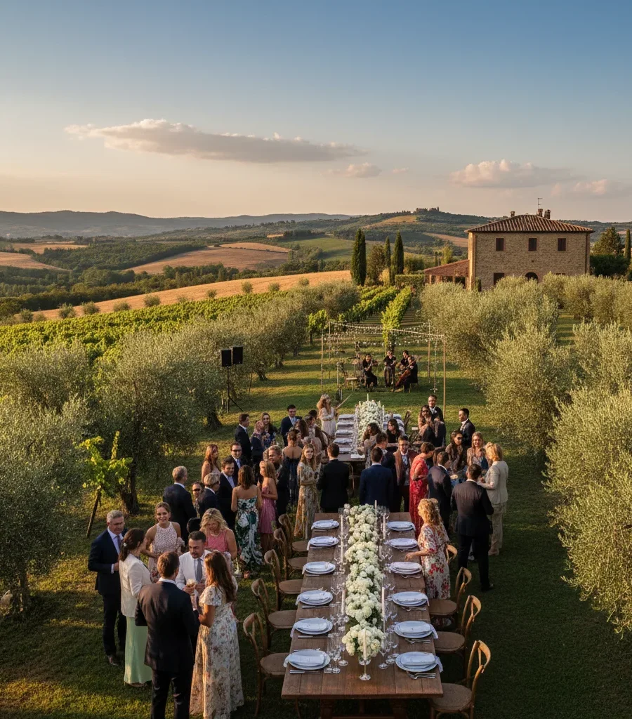 A guide to the best time of year for a Tuscany wedding