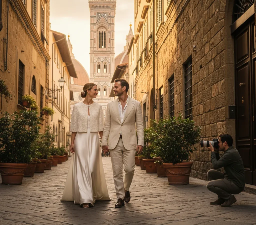 Intimate Florence elopement photographer | Lino Ludovic