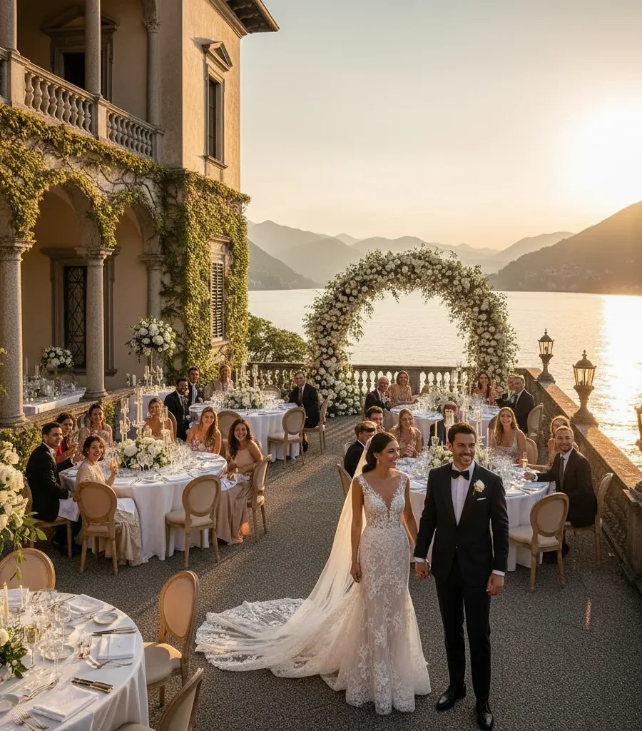 How much does a wedding in Lake Como cost – Lino Ludovic