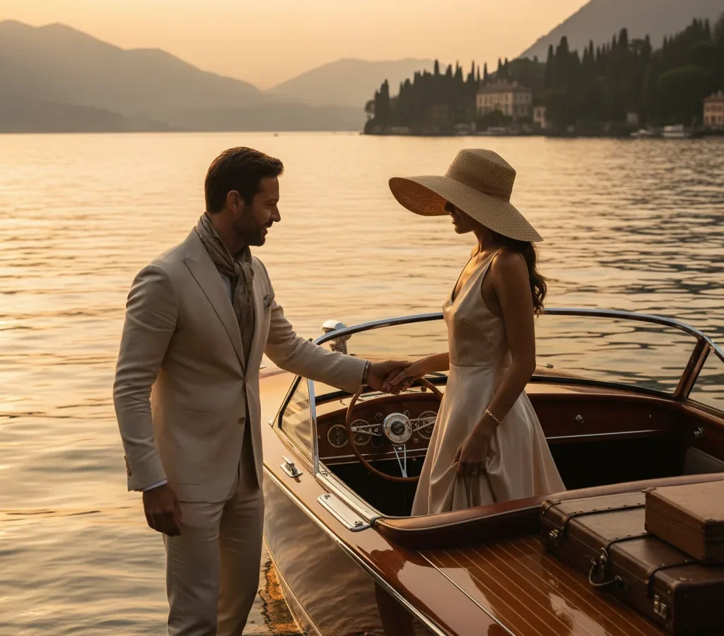 Lake Como wedding boat photos | A guide by Lino Ludovic