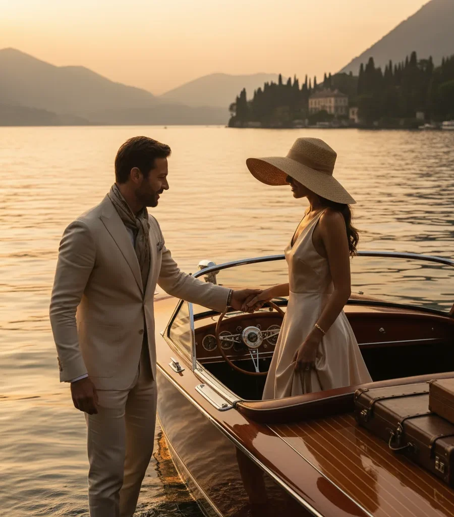 Lake Como wedding boat photos | A guide by Lino Ludovic