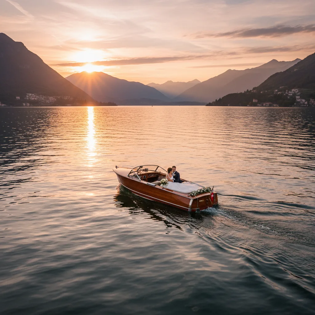 Lake Como wedding boat - conclusion