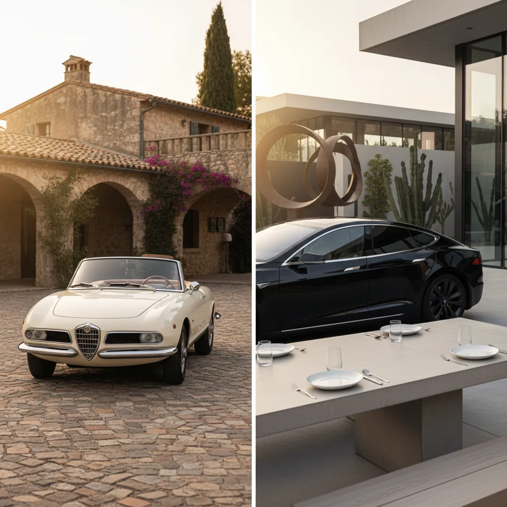 Luxury car for french riviera wedding - guide