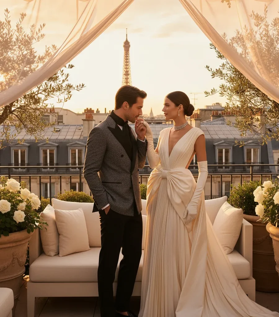 Curated luxury Paris elopement packages | Lino Ludovic