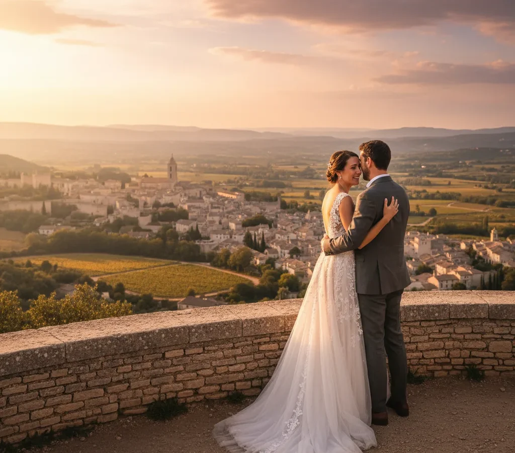 Photographe mariage Gordes – Les secrets d’un reportage iconique