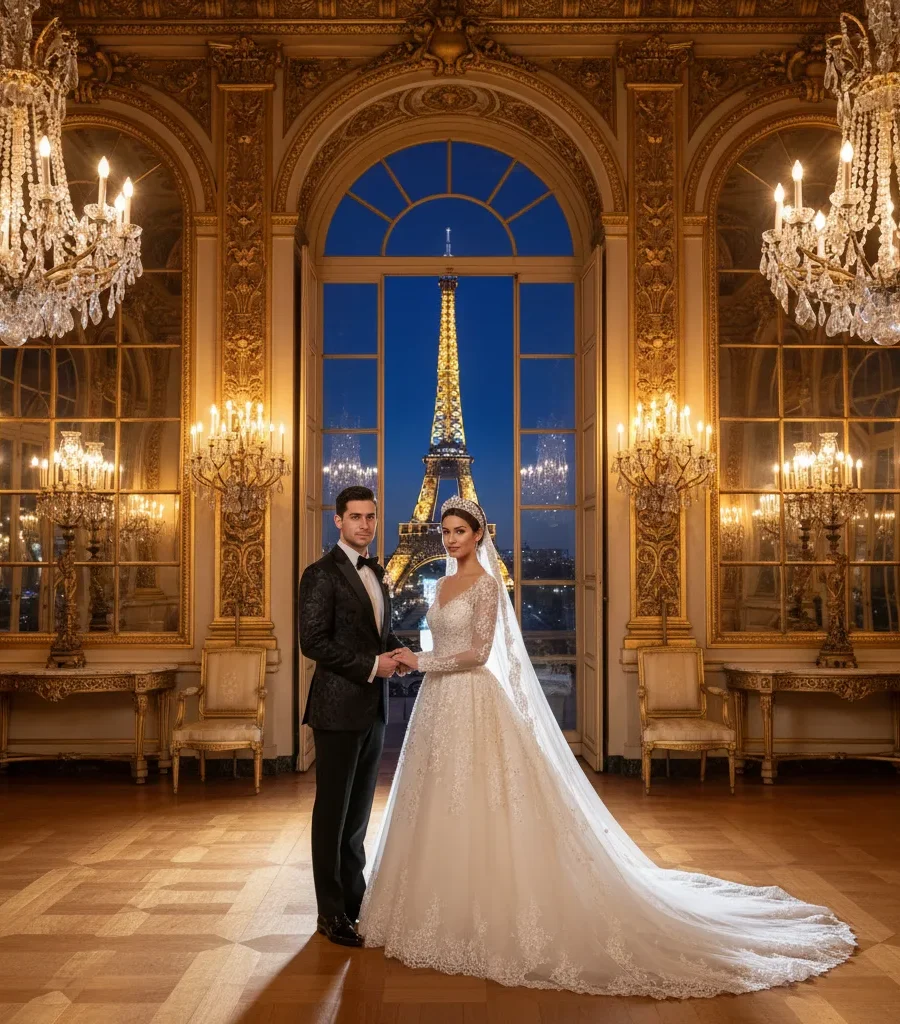 Photographe mariage de luxe à Paris | Lino Ludovic