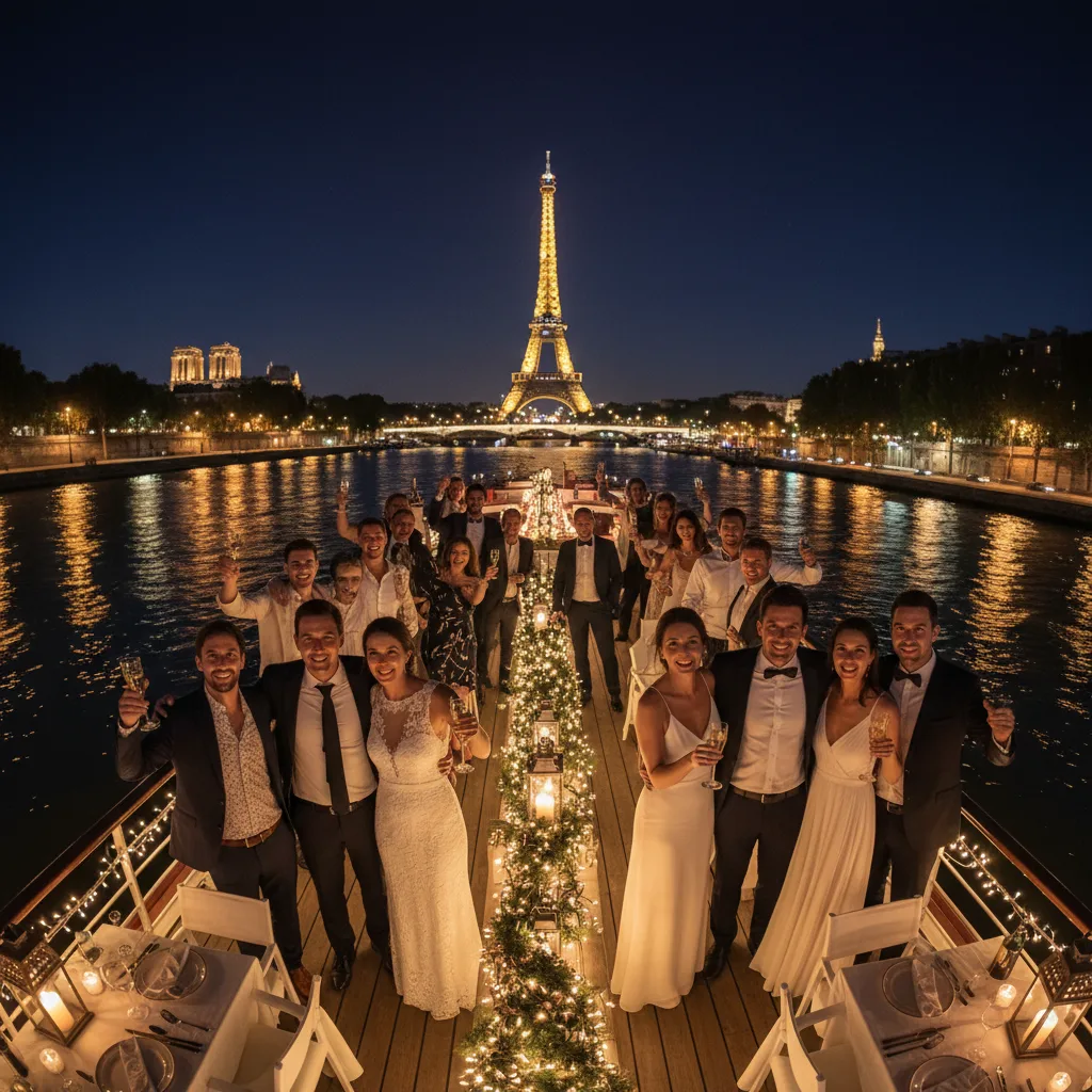 photographe mariage péniche Seine - introduction