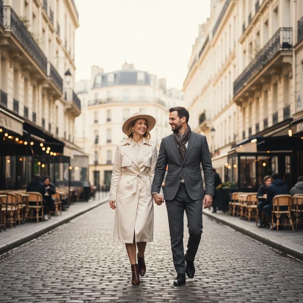 Pre-wedding photoshoot Paris - introduction