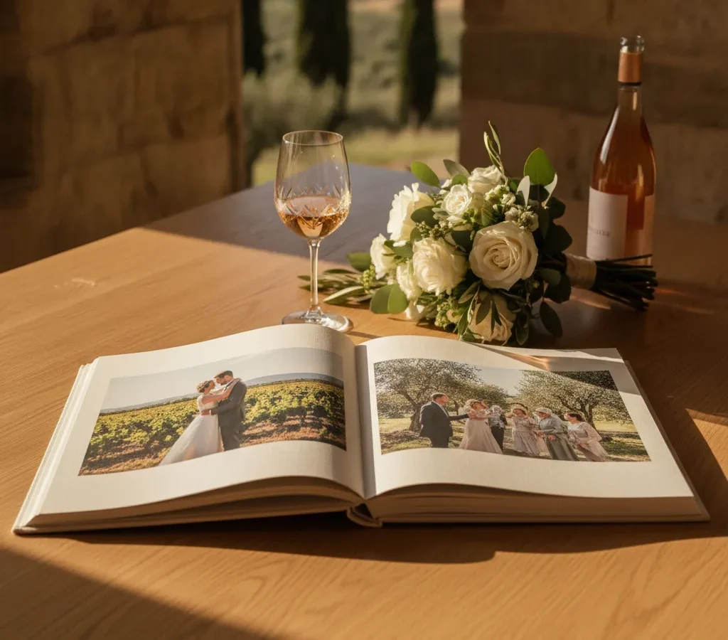 Album photo mariage luxe en tirage d&rsquo;art | Lino Ludovic