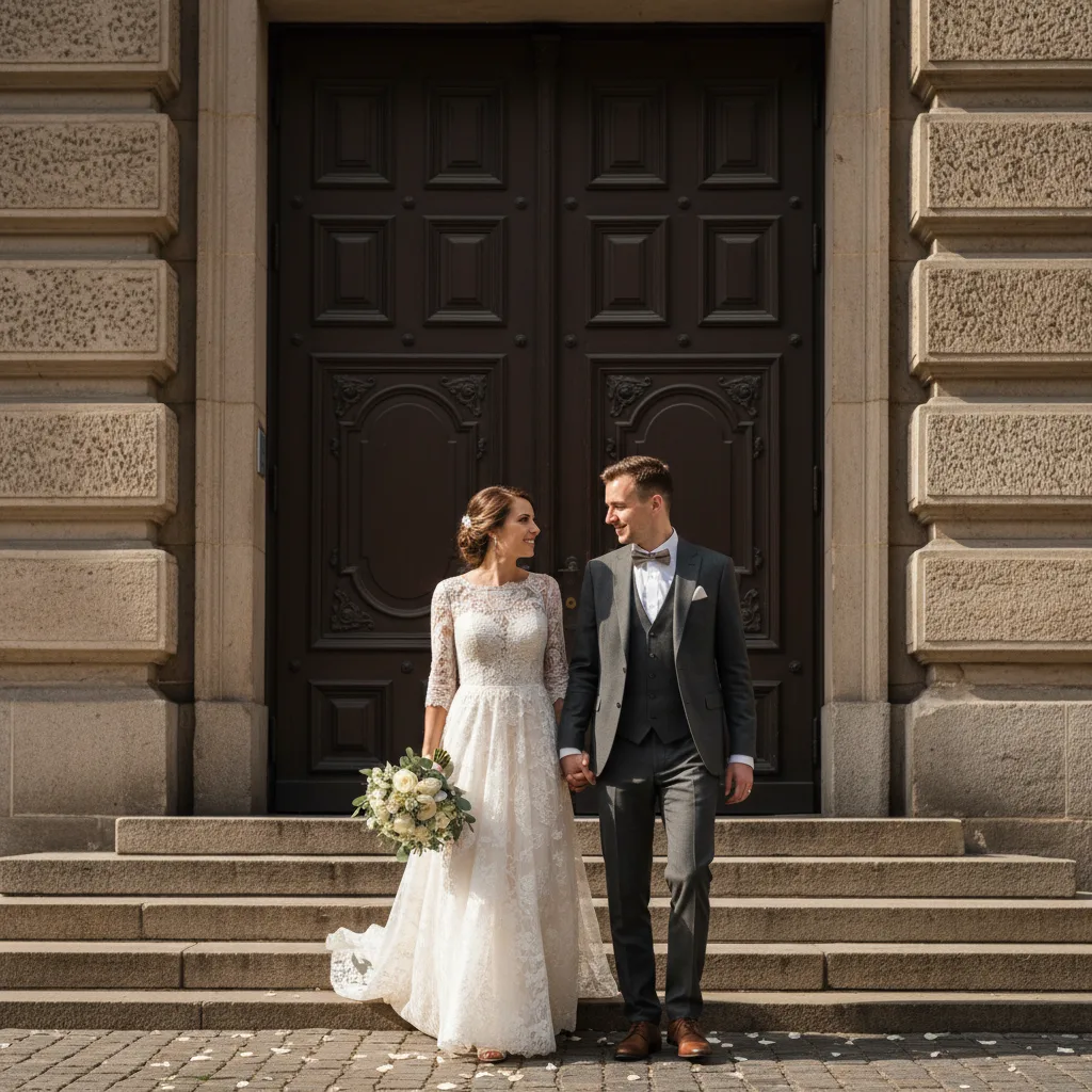 mariage civil élégant - introduction