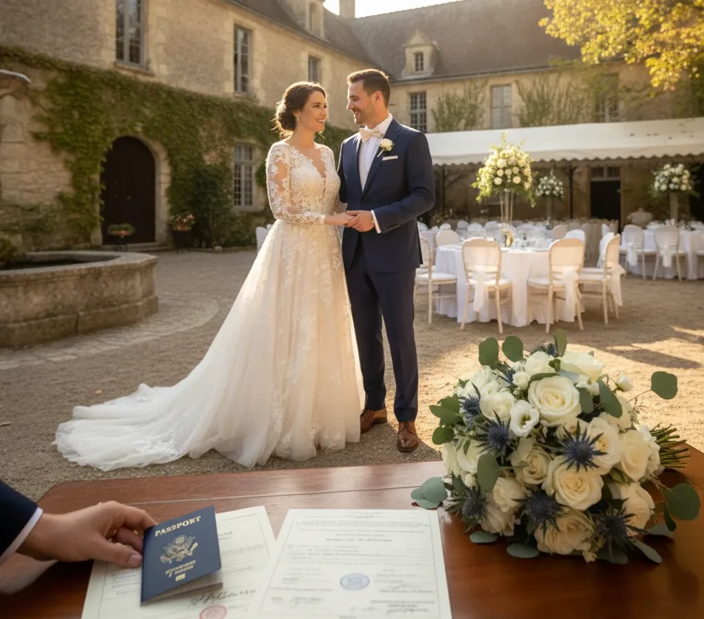 Legal requirements for US citizens getting married in France