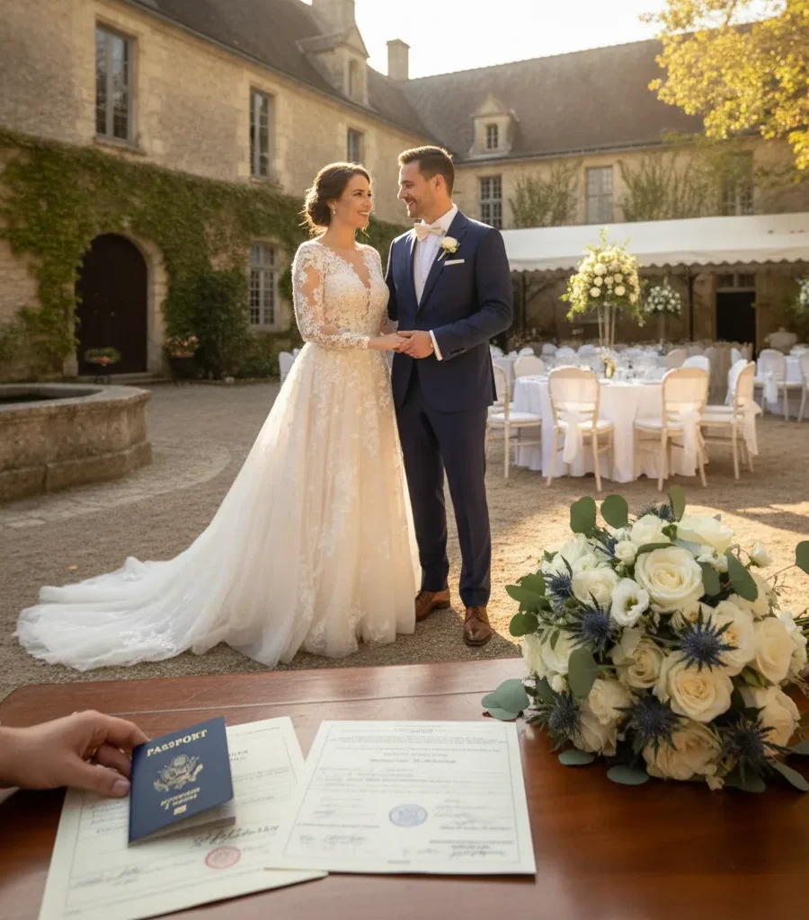 Legal requirements for US citizens getting married in France