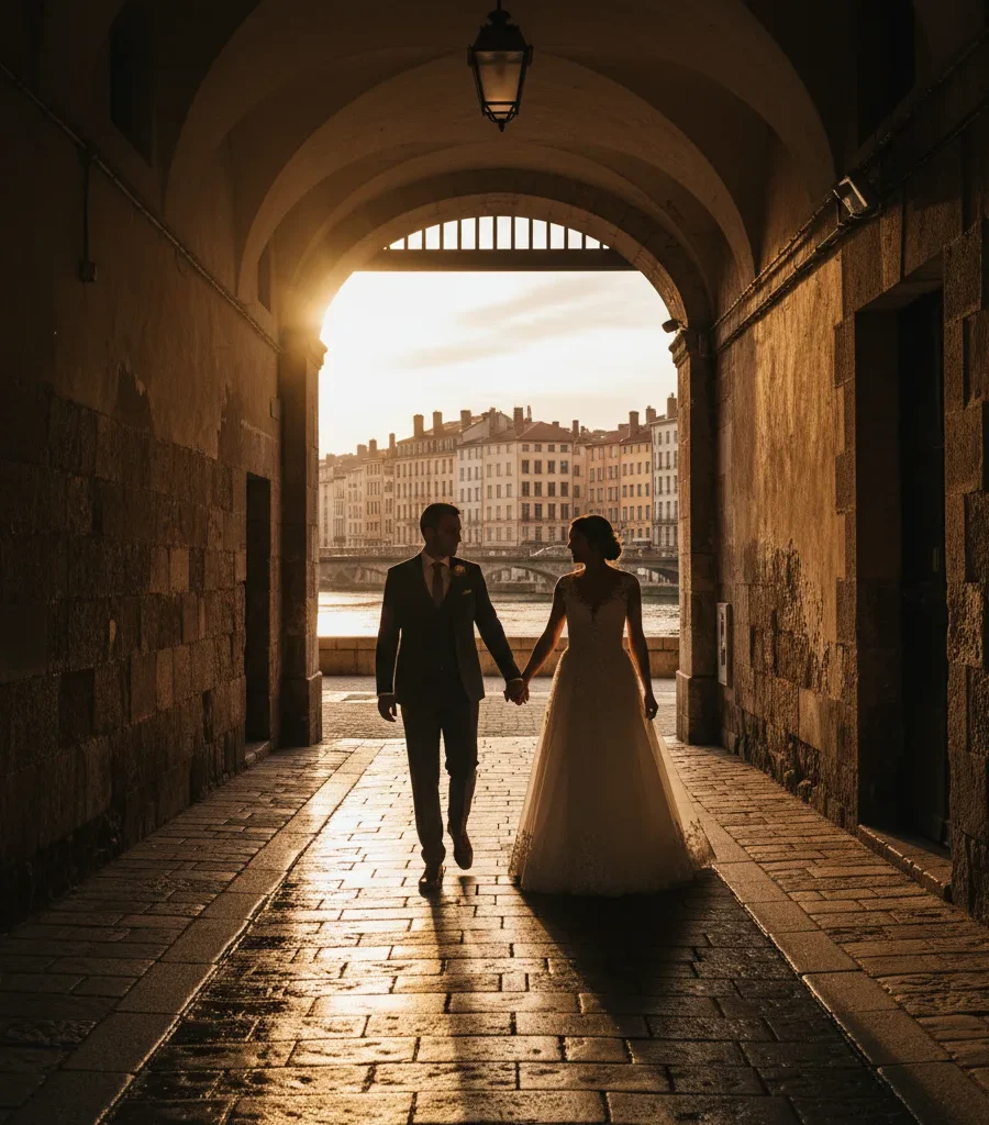 Photographe mariage Lyon | Lieux urbains par Lino Ludovic
