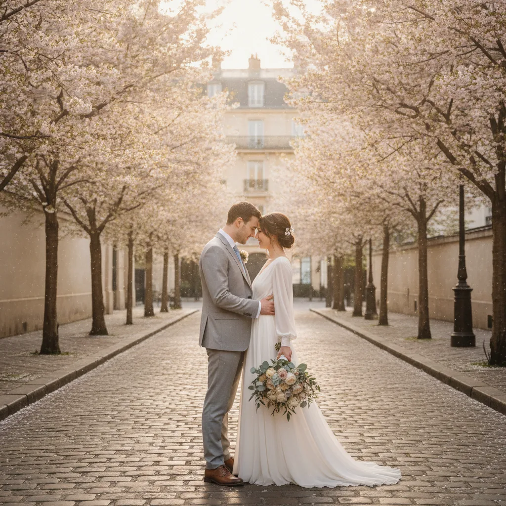 Spring wedding in Paris - introduction Spring wedding in Paris - introduction
