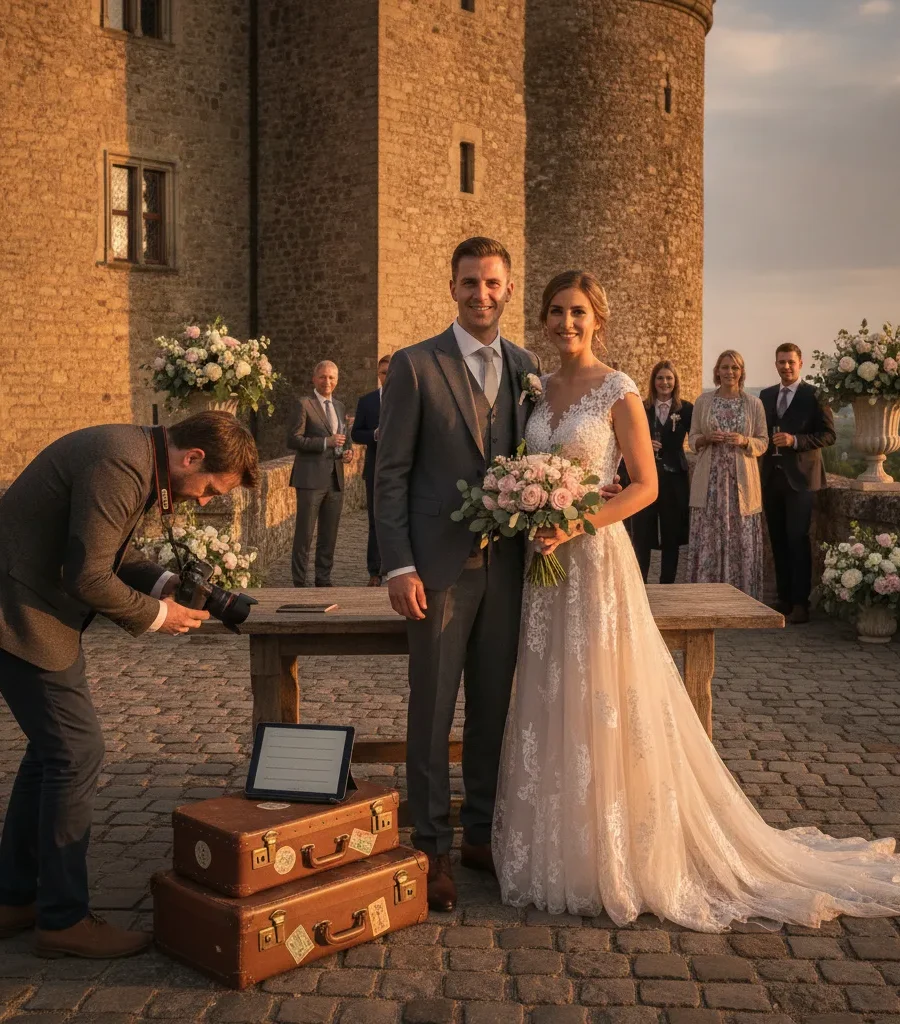 Wedding photography contract for destination weddings in US