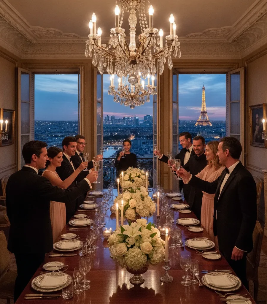 Top 3 chic welcome dinner ideas Paris | Lino Ludovic