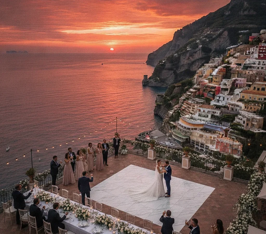 Amalfi Coast Wedding Inspiration | A Positano Love Story