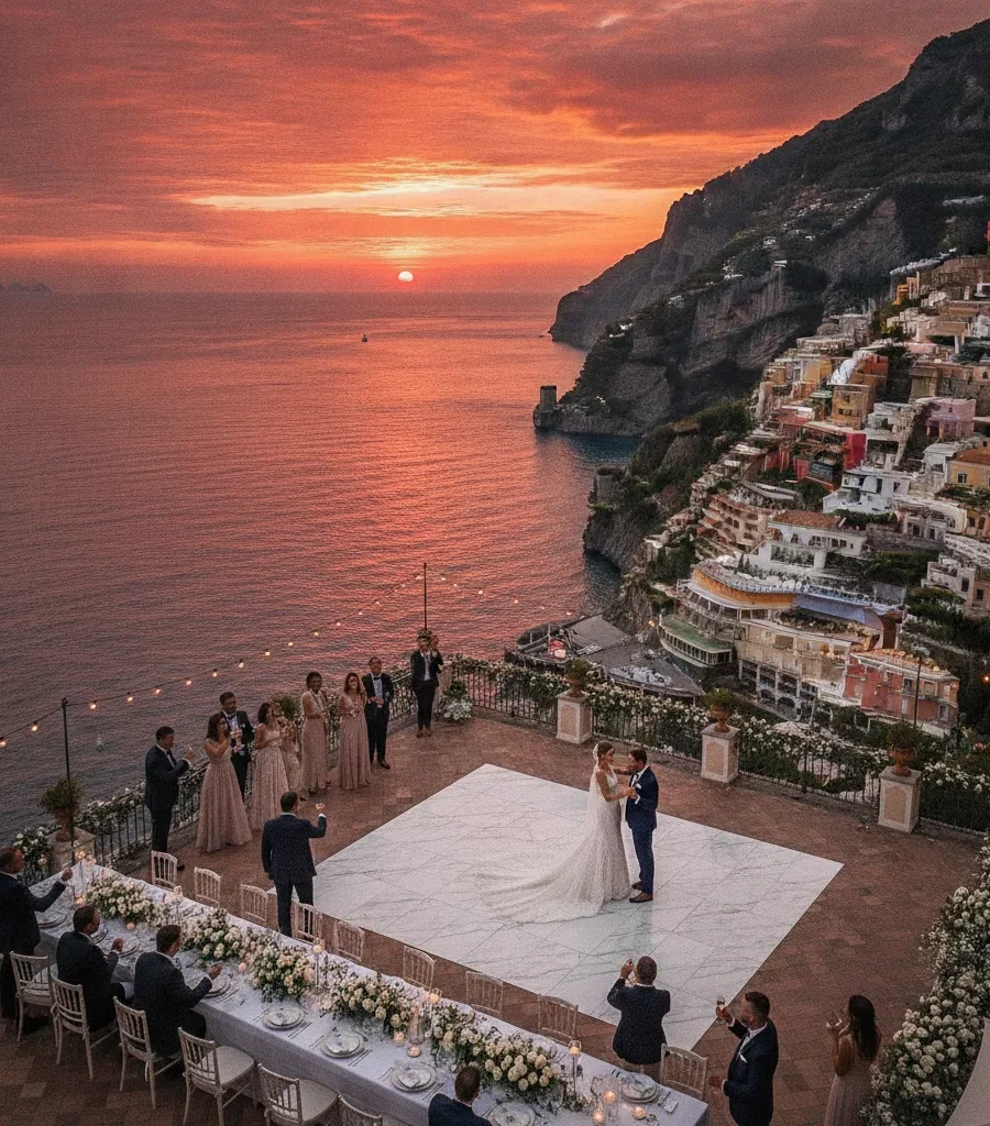 Amalfi Coast Wedding Inspiration | A Positano Love Story