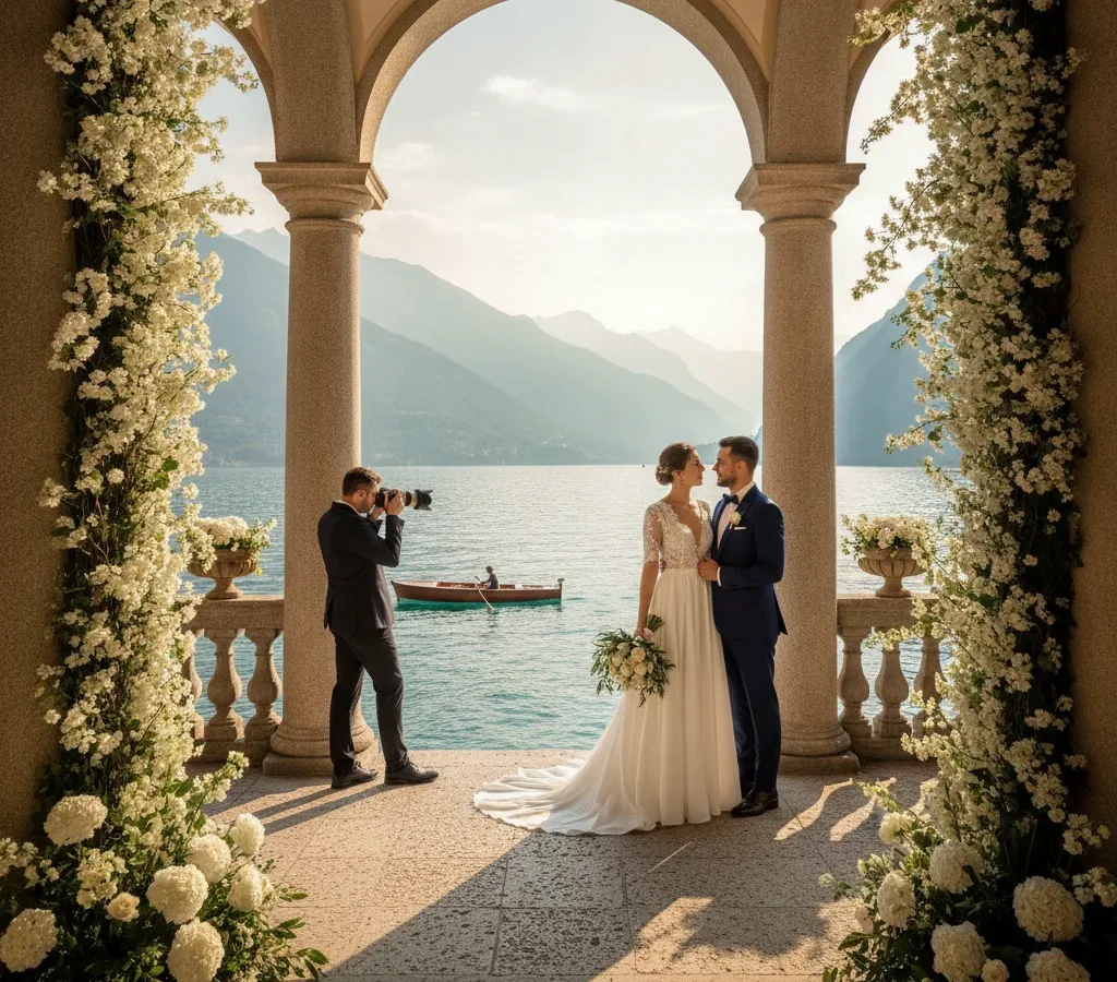 Artistic Lake Como wedding photographer | Lino Ludovic