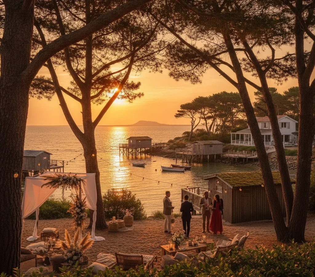 Mariage au Cap Ferret | L&rsquo;élégance en photos – Lino Ludovic