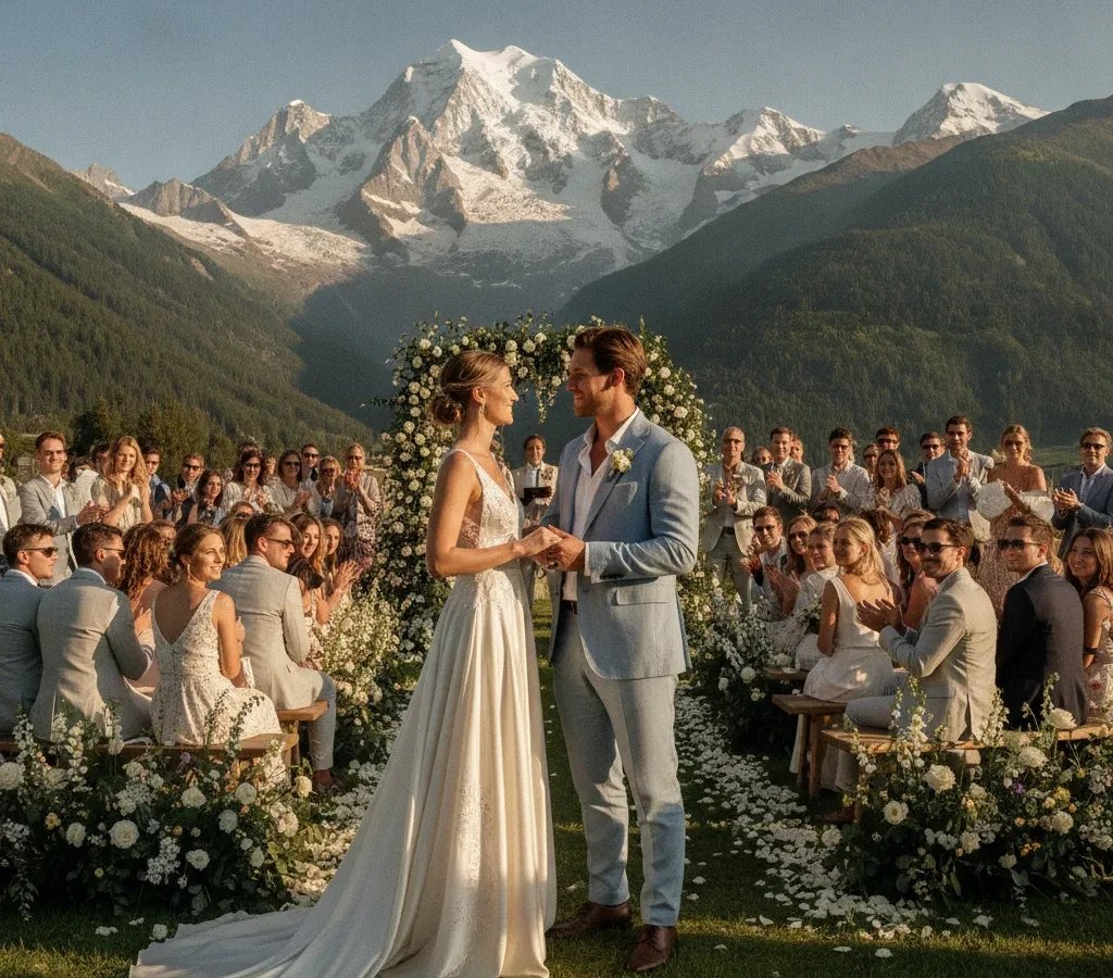Photographe mariage Chamonix – Photos d&rsquo;été au Mont-Blanc