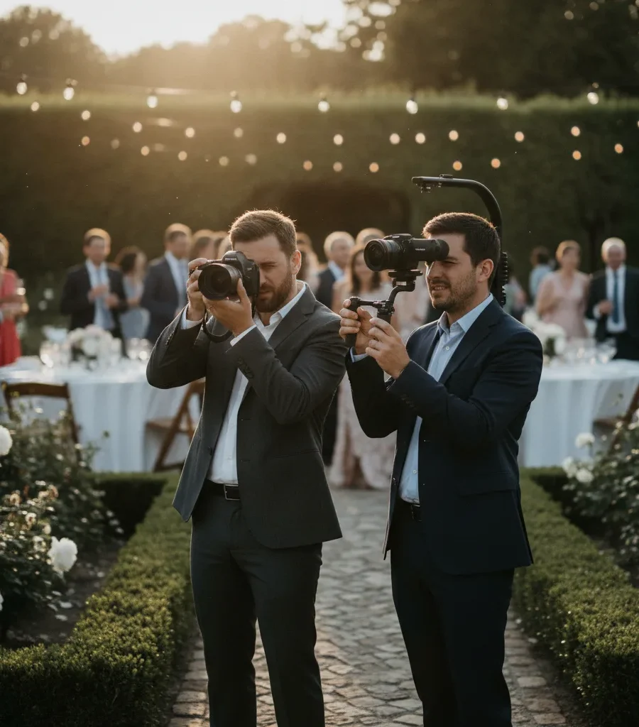 Photographe et vidéaste de mariage | guide de coordination