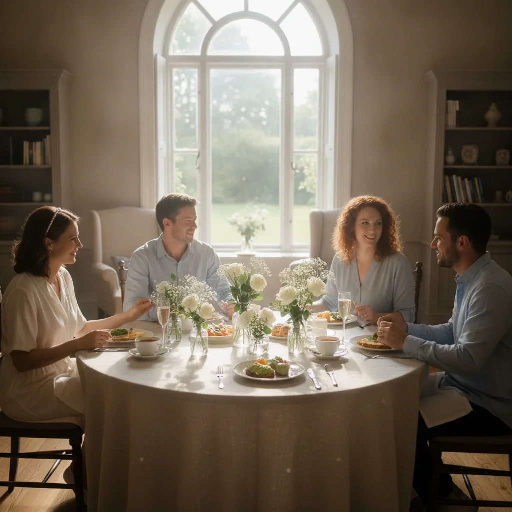 Reportage photo brunch mariage