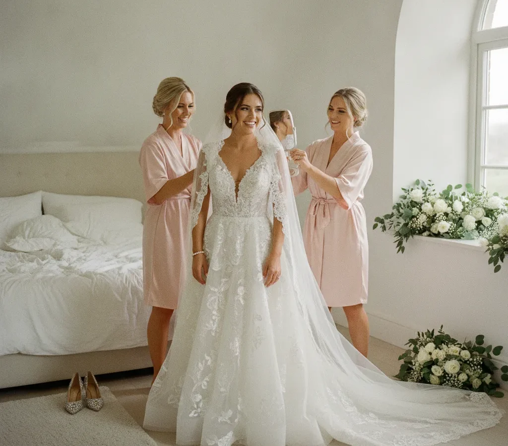 Reportage photo préparatifs mariée – 5 moments oubliés