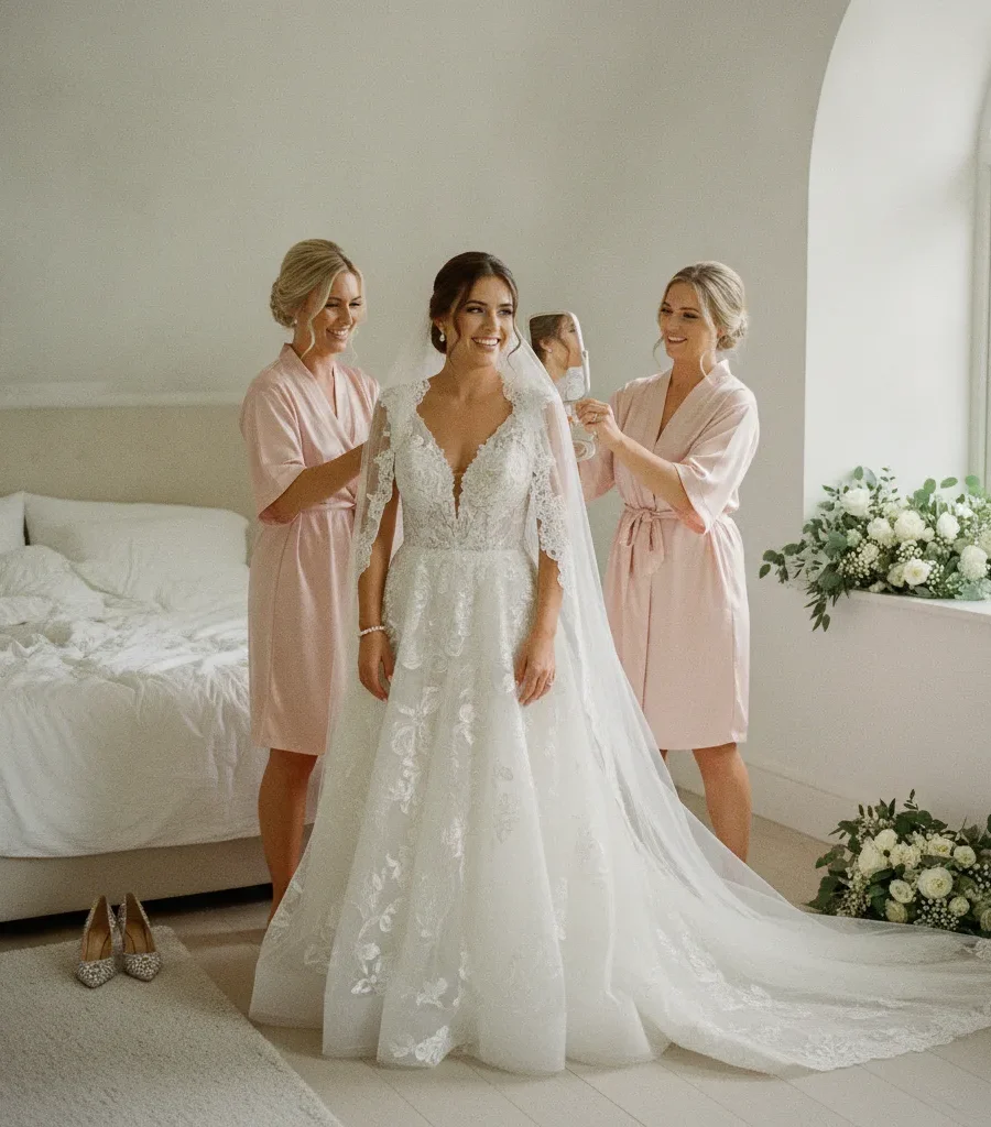 Reportage photo préparatifs mariée – 5 moments oubliés