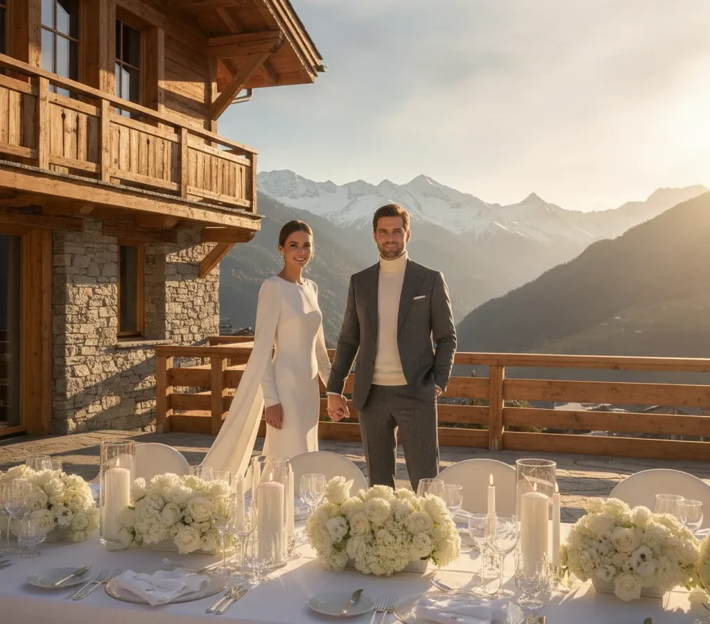Complete winter wedding French Alps guide | Lino Ludovic