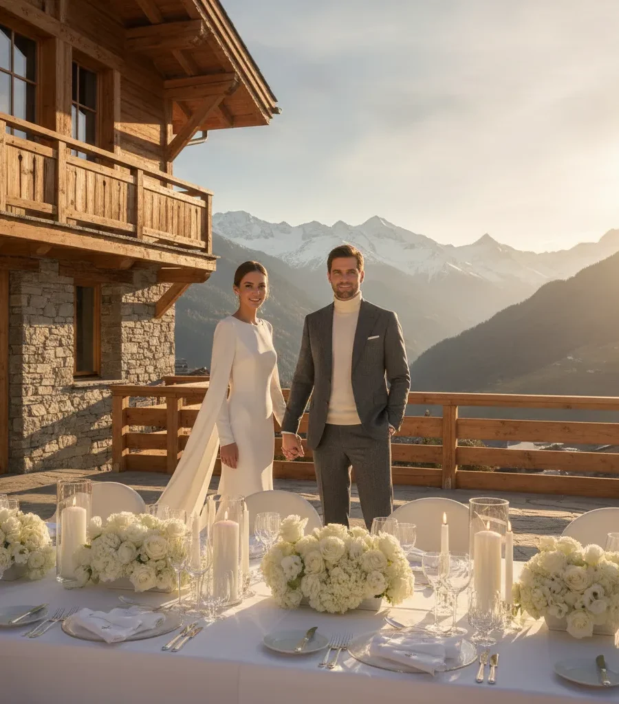 Complete winter wedding French Alps guide | Lino Ludovic