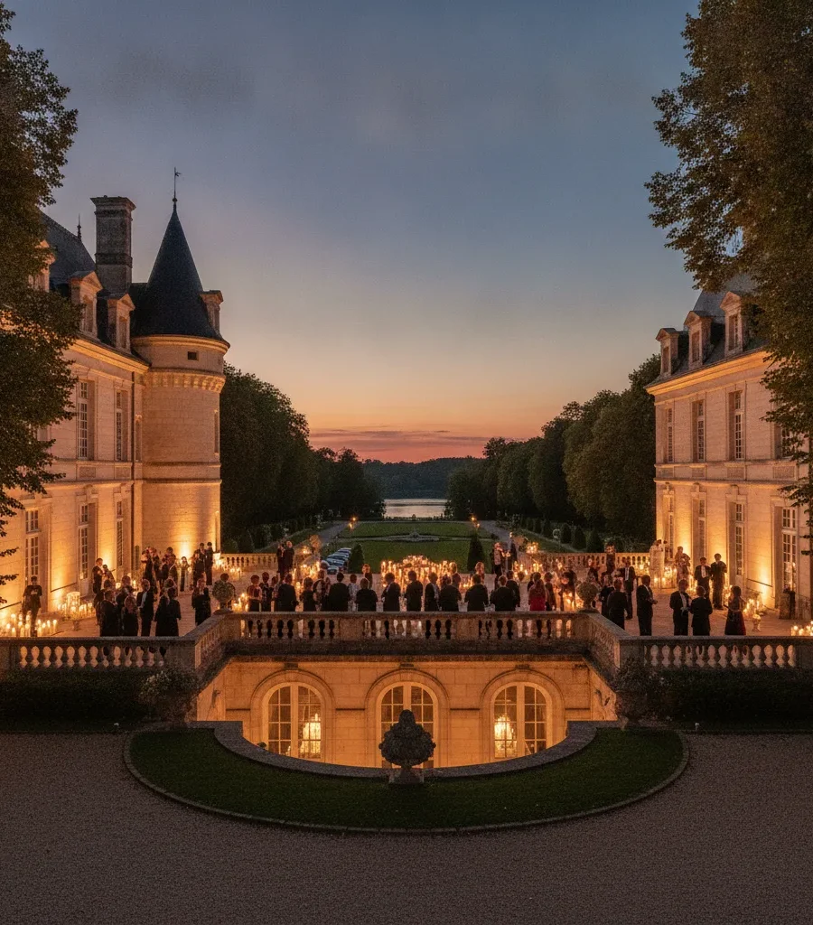 Black-Tie Chateau Wedding Photography Guide