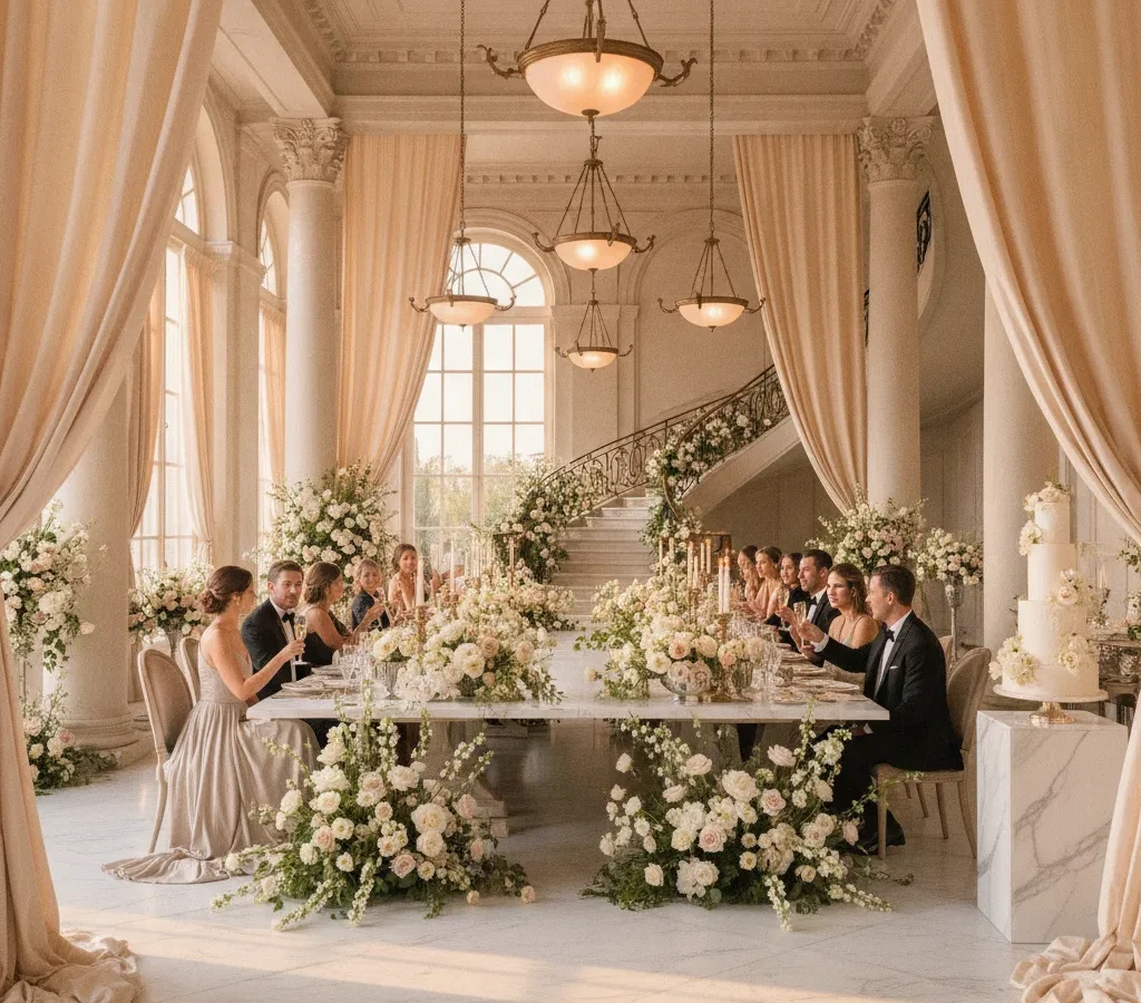 Direction artistique mariage luxe | Guide complet