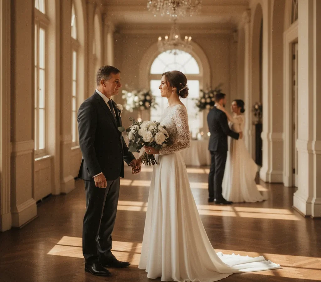 Photographe mariage émotion père fille | Guide 2026
