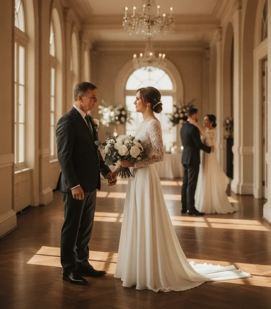 Photographe mariage émotion père fille | Guide 2026