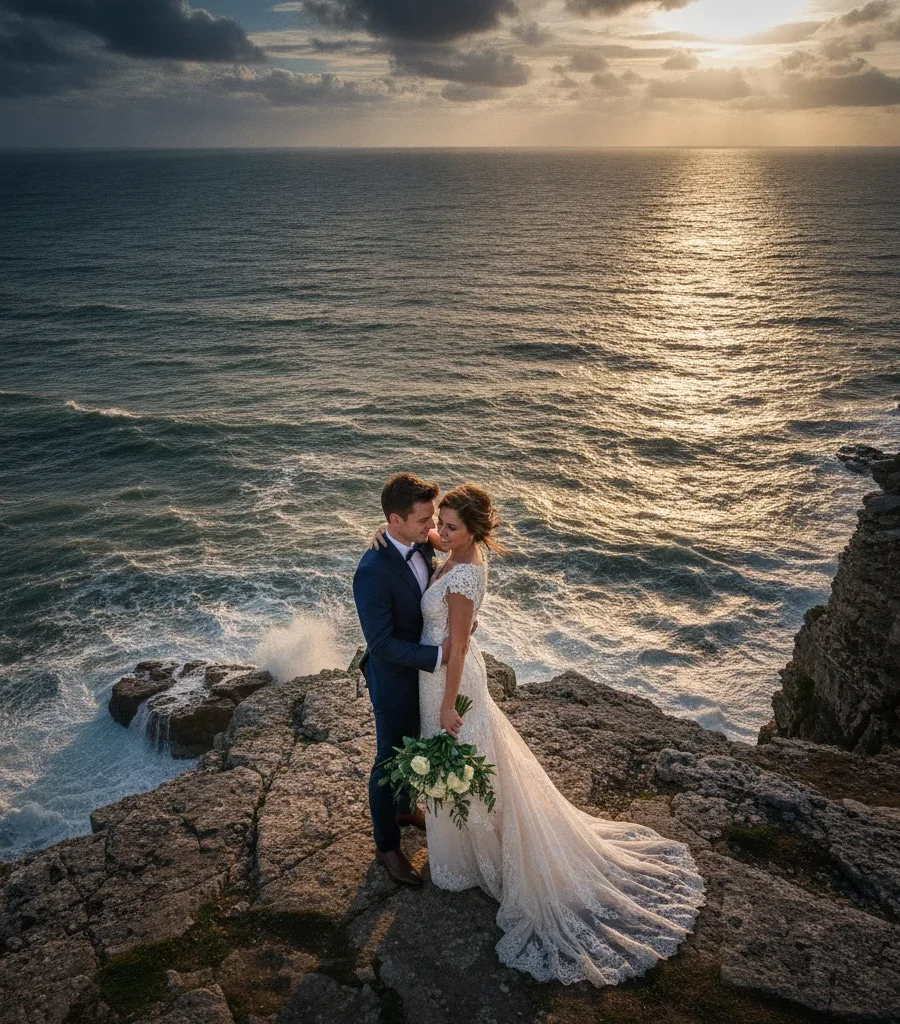 Photographe mariage Normandie bord de mer | Guide 2026