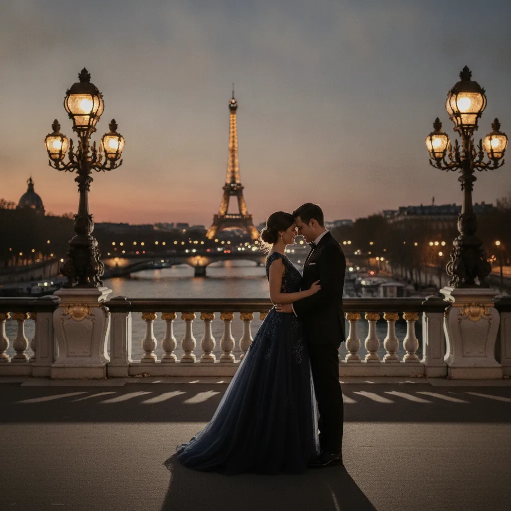 Pre-wedding shoot in Paris