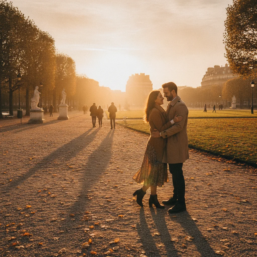 Pre-wedding shoot in Paris