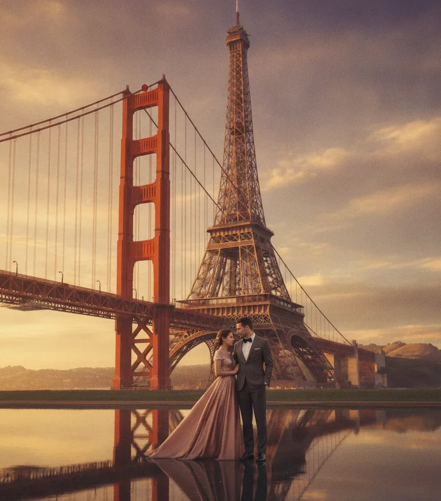 San Francisco Couple Wedding in France | A Real Story