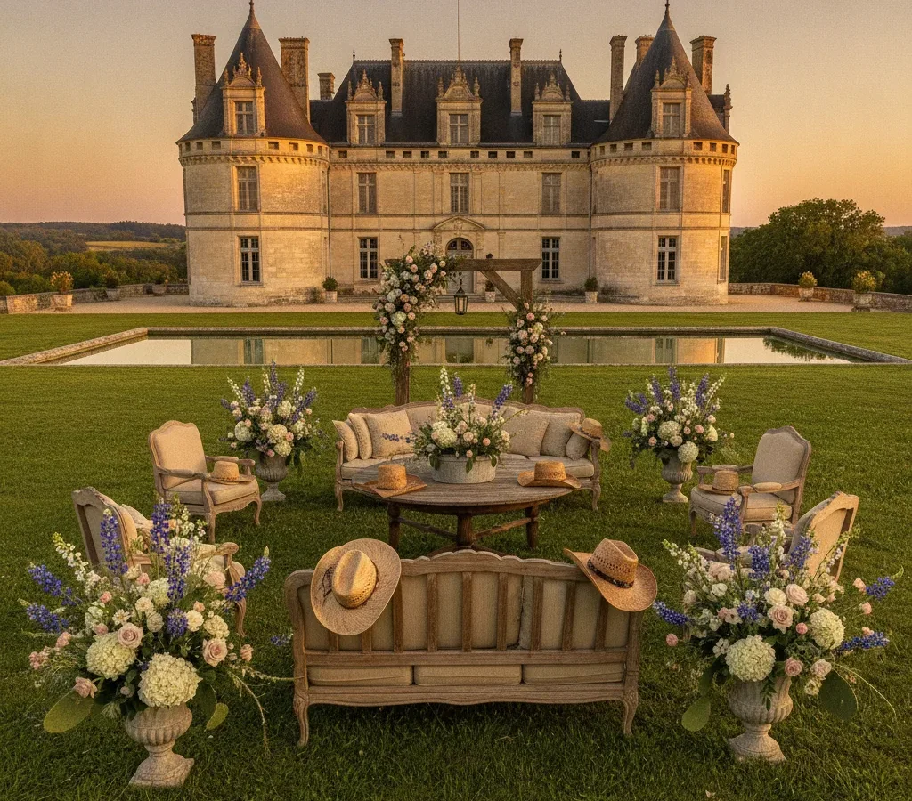 Texas-Sized Wedding in a French Chateau | Full Guide
