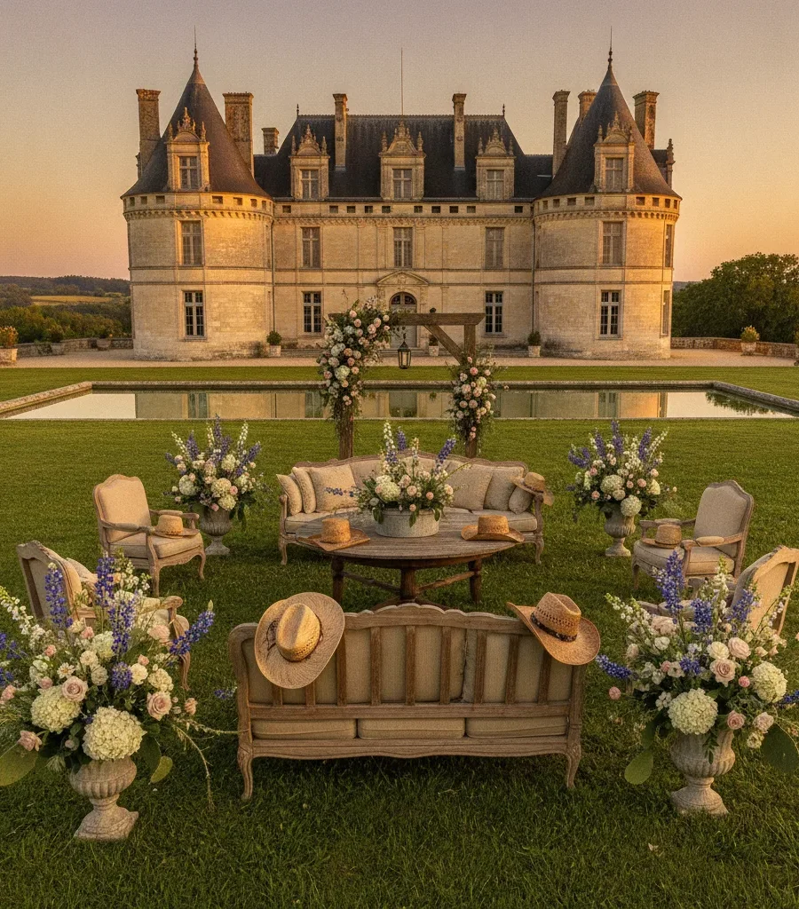 Texas-Sized Wedding in a French Chateau | Full Guide
