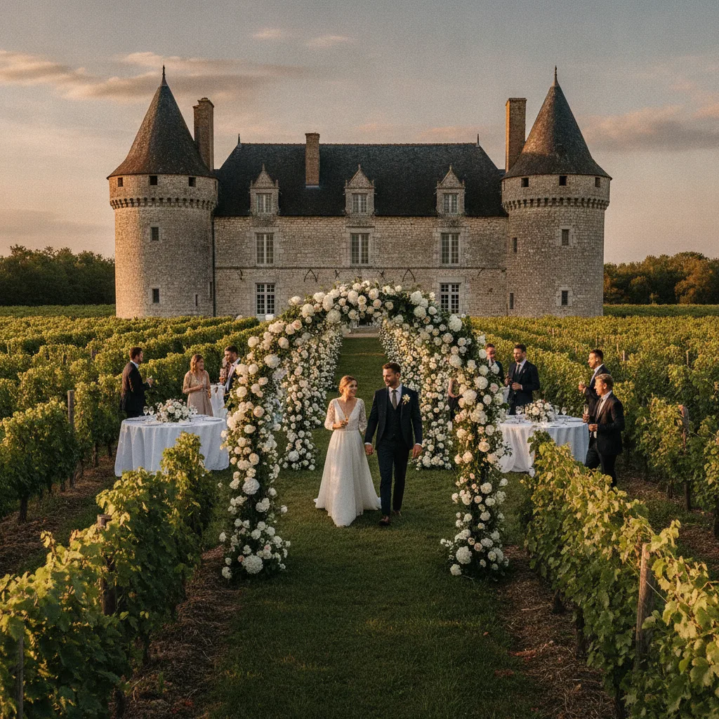 vineyard wedding Bordeaux