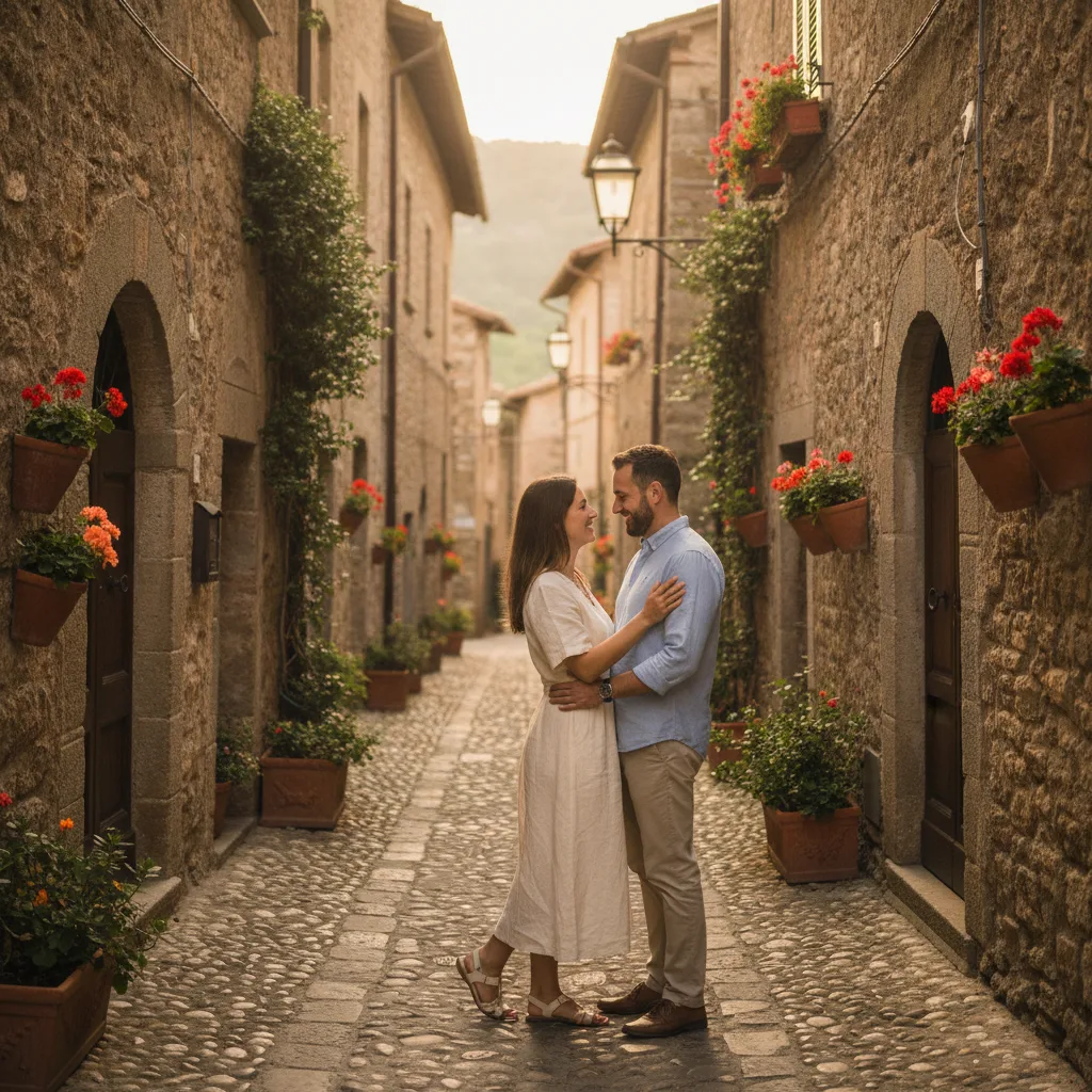 Vow renewal in Italy