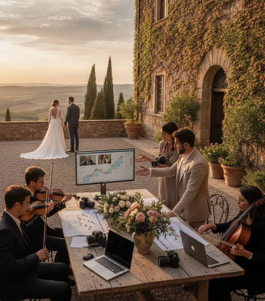 European Wedding Vendor Coordination Explained