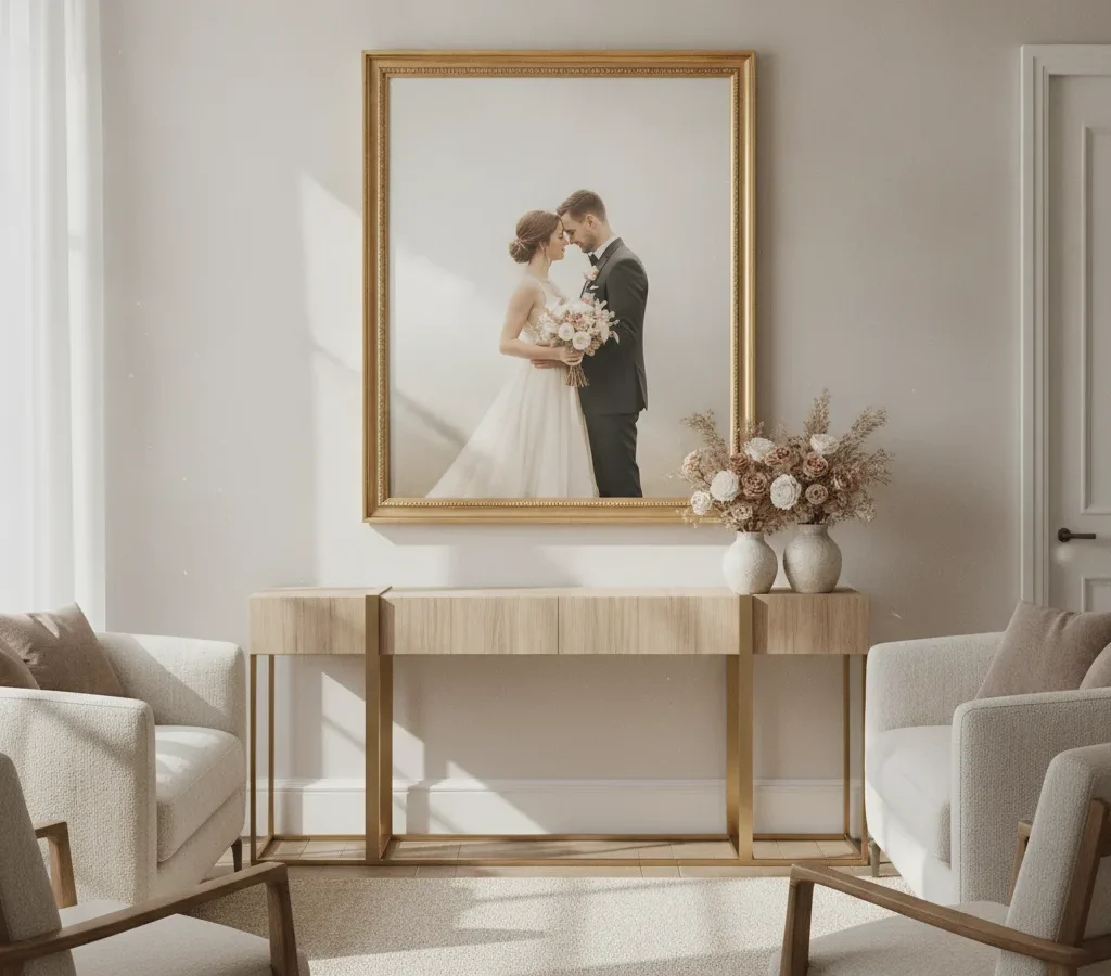 Impression photo grand format mariage – formats et prix
