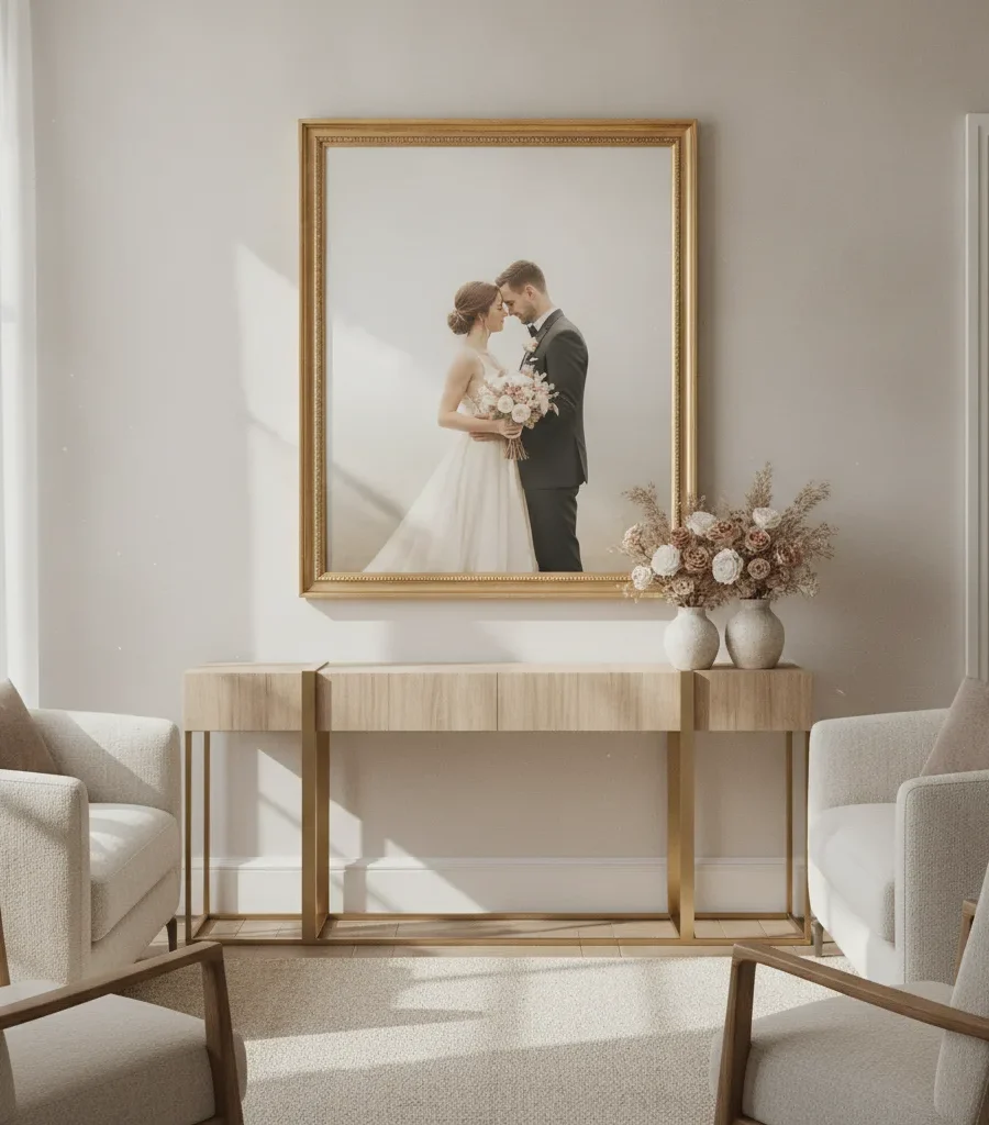 Impression photo grand format mariage – formats et prix
