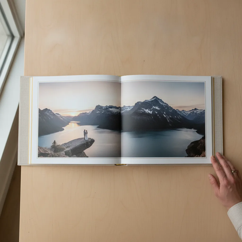 livre photo vs album artisanal mariage