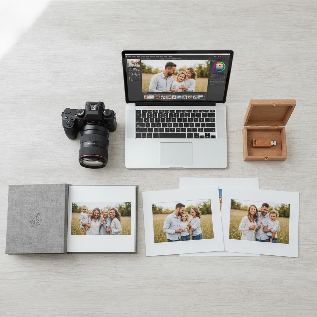 photographe famille annuel tradition