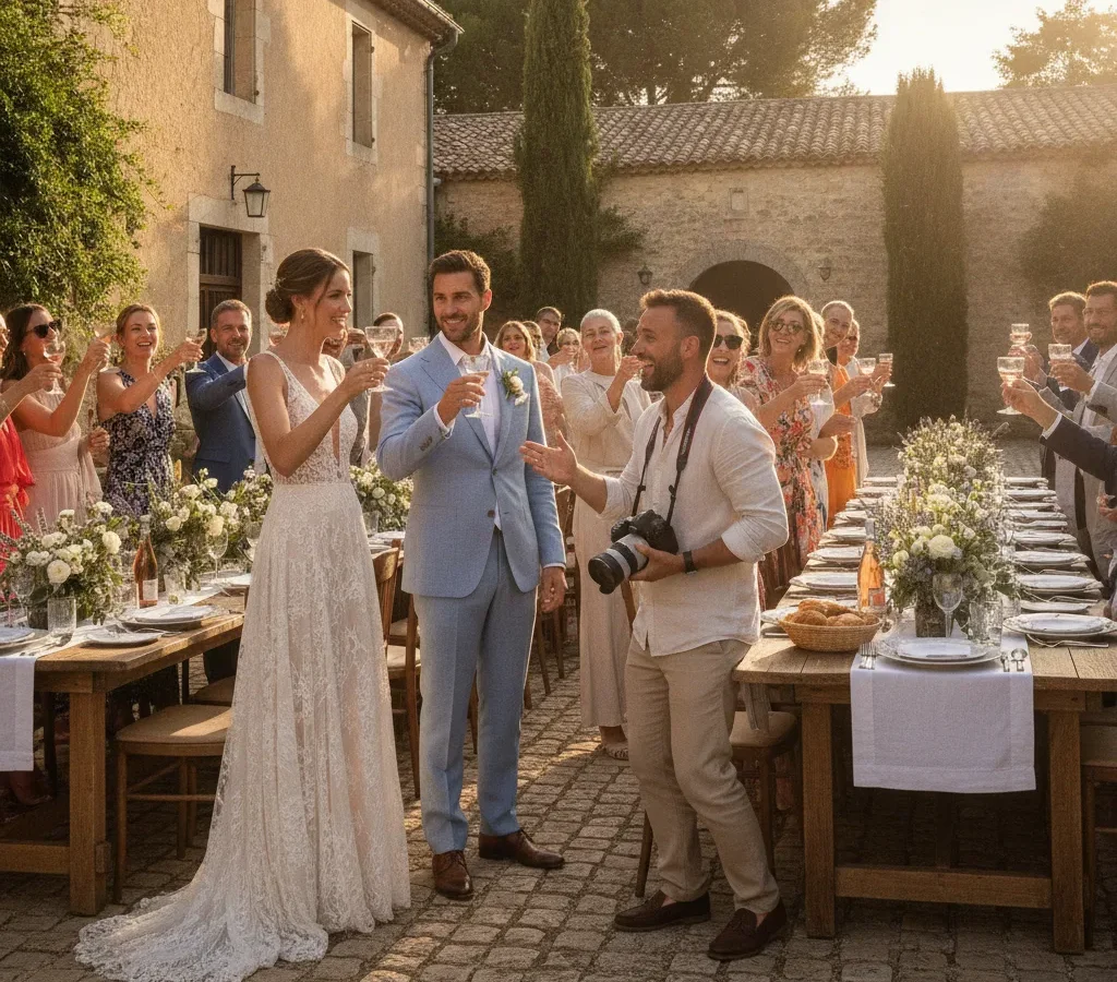 Photographe mariage bilingue anglais français en France